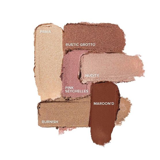 KITS NUDE BEACH 6PC EYE PENCIL PALETTE